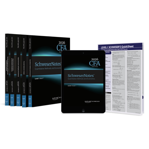 2026 CFA Level 1 Schweser Notes 자세히보기